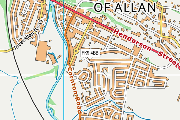 FK9 4BB map - OS VectorMap District (Ordnance Survey) FK9 4BB map - OS VectorMap District (Ordnance Survey)