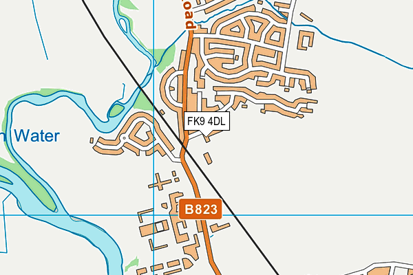 FK9 4DL map - OS VectorMap District (Ordnance Survey) FK9 4DL map - OS VectorMap District (Ordnance Survey)