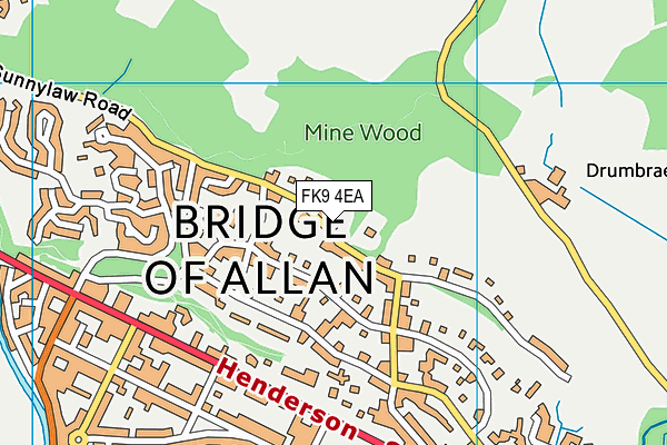 FK9 4EA map - OS VectorMap District (Ordnance Survey) FK9 4EA map - OS VectorMap District (Ordnance Survey)