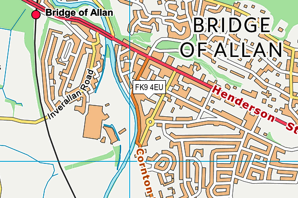 FK9 4EU map - OS VectorMap District (Ordnance Survey) FK9 4EU map - OS VectorMap District (Ordnance Survey)