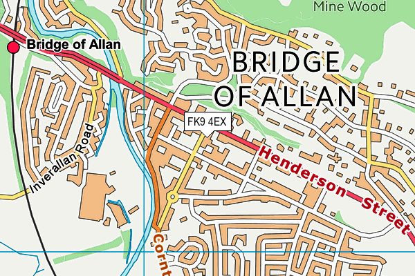 FK9 4EX map - OS VectorMap District (Ordnance Survey) FK9 4EX map - OS VectorMap District (Ordnance Survey)