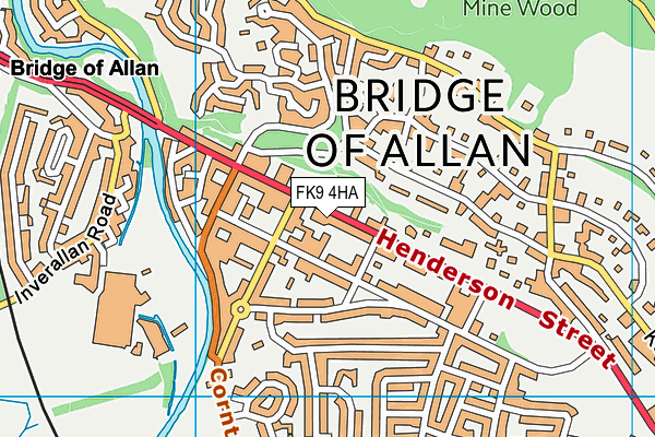 FK9 4HA map - OS VectorMap District (Ordnance Survey) FK9 4HA map - OS VectorMap District (Ordnance Survey)