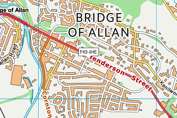 FK9 4HE map - OS VectorMap District (Ordnance Survey) FK9 4HE map - OS VectorMap District (Ordnance Survey)