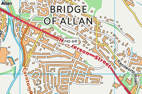FK9 4HF map - OS VectorMap District (Ordnance Survey) FK9 4HF map - OS VectorMap District (Ordnance Survey)