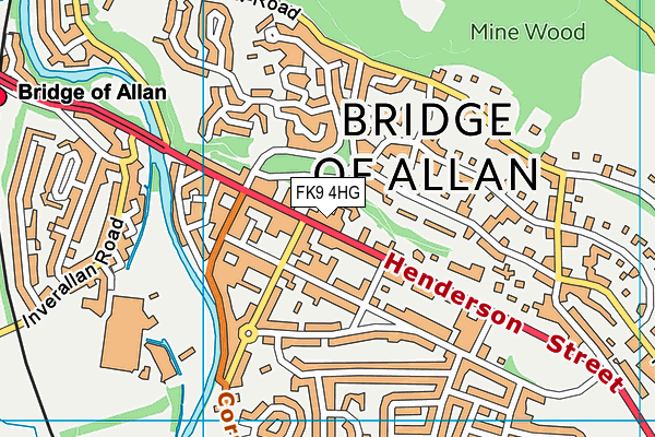 FK9 4HG map - OS VectorMap District (Ordnance Survey) FK9 4HG map - OS VectorMap District (Ordnance Survey)