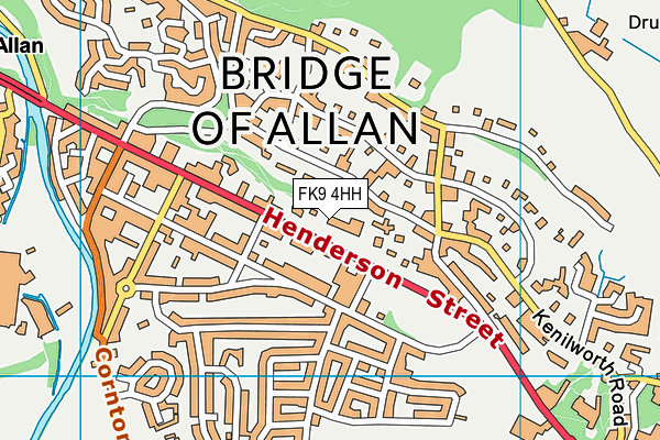 FK9 4HH map - OS VectorMap District (Ordnance Survey) FK9 4HH map - OS VectorMap District (Ordnance Survey)