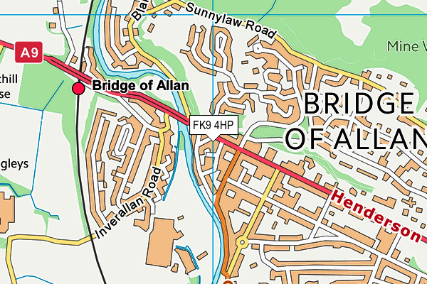 FK9 4HP map - OS VectorMap District (Ordnance Survey)