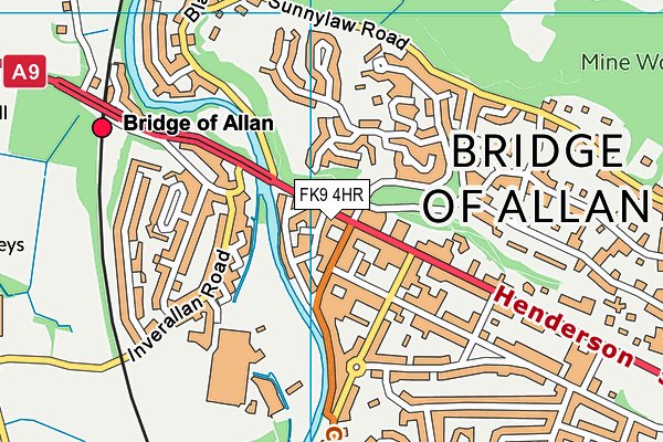 FK9 4HR map - OS VectorMap District (Ordnance Survey) FK9 4HR map - OS VectorMap District (Ordnance Survey)