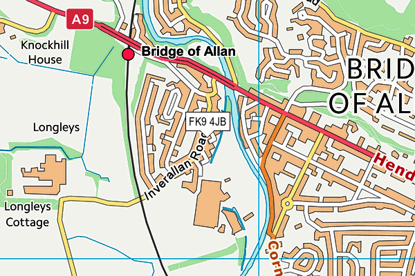 FK9 4JB map - OS VectorMap District (Ordnance Survey) FK9 4JB map - OS VectorMap District (Ordnance Survey)