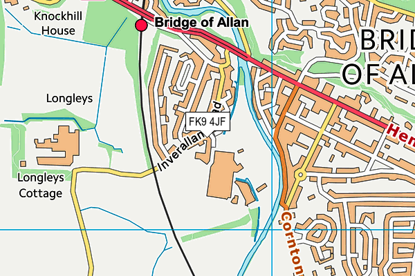 FK9 4JF map - OS VectorMap District (Ordnance Survey) FK9 4JF map - OS VectorMap District (Ordnance Survey)