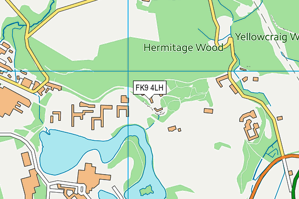 FK9 4LH map - OS VectorMap District (Ordnance Survey) FK9 4LH map - OS VectorMap District (Ordnance Survey)