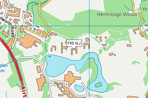 FK9 4LJ map - OS VectorMap District (Ordnance Survey) FK9 4LJ map - OS VectorMap District (Ordnance Survey)