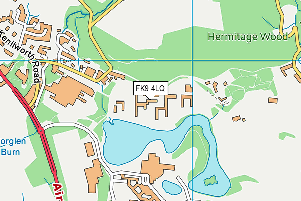FK9 4LQ map - OS VectorMap District (Ordnance Survey) FK9 4LQ map - OS VectorMap District (Ordnance Survey)