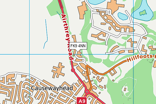 FK9 4NN map - OS VectorMap District (Ordnance Survey) FK9 4NN map - OS VectorMap District (Ordnance Survey)