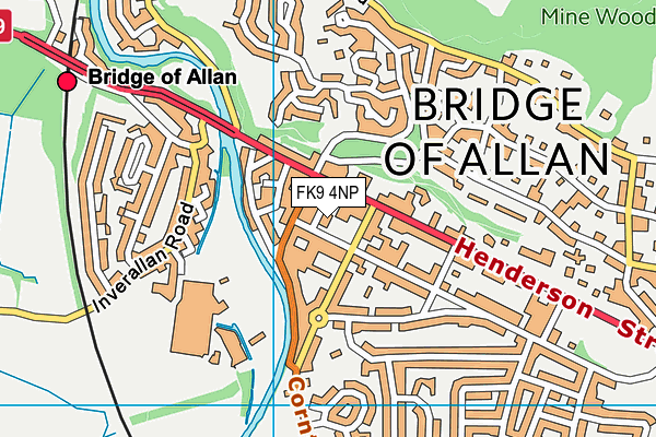 FK9 4NP map - OS VectorMap District (Ordnance Survey) FK9 4NP map - OS VectorMap District (Ordnance Survey)