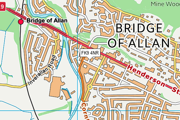 FK9 4NR map - OS VectorMap District (Ordnance Survey) FK9 4NR map - OS VectorMap District (Ordnance Survey)