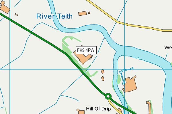 FK9 4PW map - OS VectorMap District (Ordnance Survey) FK9 4PW map - OS VectorMap District (Ordnance Survey)