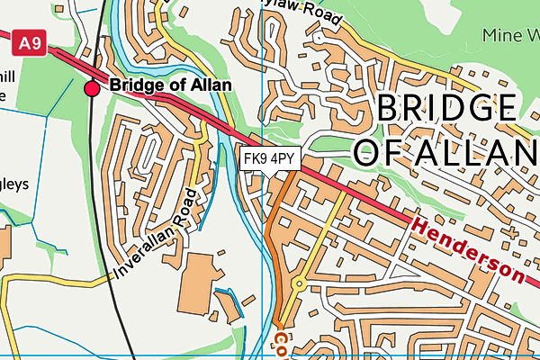 FK9 4PY map - OS VectorMap District (Ordnance Survey) FK9 4PY map - OS VectorMap District (Ordnance Survey)
