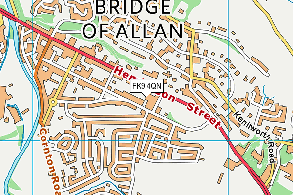FK9 4QN map - OS VectorMap District (Ordnance Survey) FK9 4QN map - OS VectorMap District (Ordnance Survey)