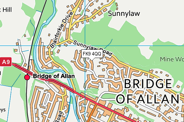 FK9 4QQ map - OS VectorMap District (Ordnance Survey) FK9 4QQ map - OS VectorMap District (Ordnance Survey)