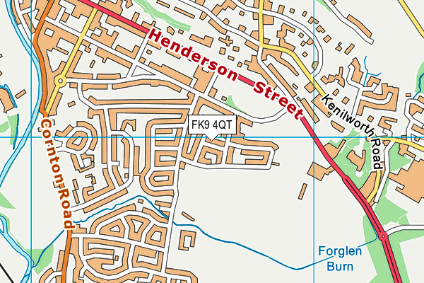 FK9 4QT map - OS VectorMap District (Ordnance Survey) FK9 4QT map - OS VectorMap District (Ordnance Survey)