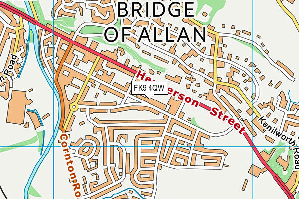FK9 4QW map - OS VectorMap District (Ordnance Survey) FK9 4QW map - OS VectorMap District (Ordnance Survey)