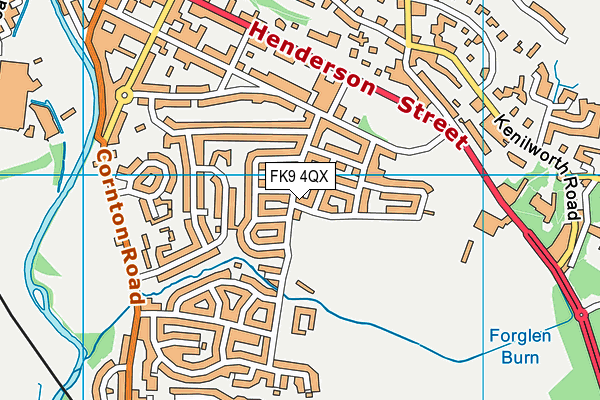 FK9 4QX map - OS VectorMap District (Ordnance Survey) FK9 4QX map - OS VectorMap District (Ordnance Survey)