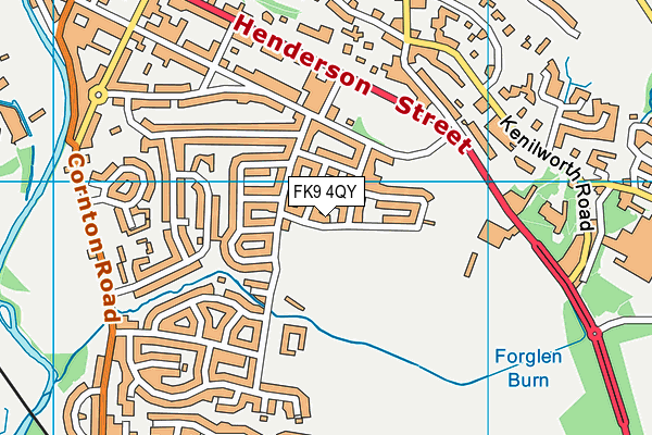 FK9 4QY map - OS VectorMap District (Ordnance Survey) FK9 4QY map - OS VectorMap District (Ordnance Survey)