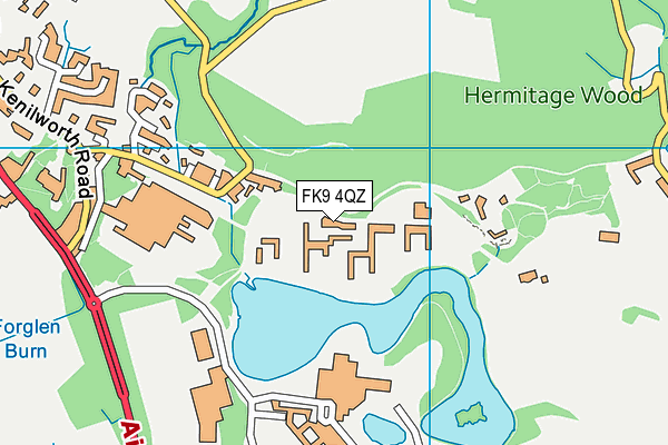 FK9 4QZ map - OS VectorMap District (Ordnance Survey) FK9 4QZ map - OS VectorMap District (Ordnance Survey)