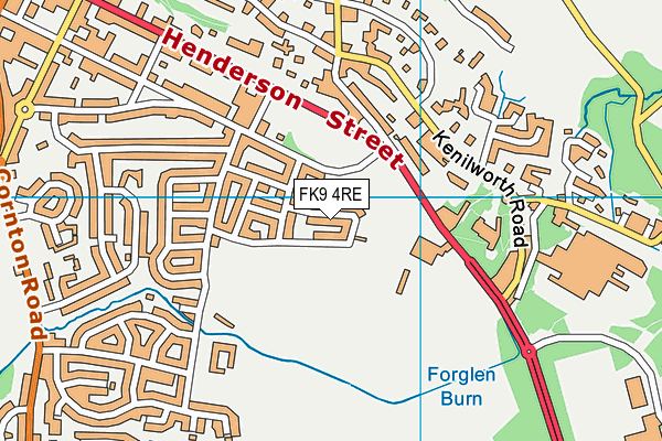 FK9 4RE map - OS VectorMap District (Ordnance Survey) FK9 4RE map - OS VectorMap District (Ordnance Survey)