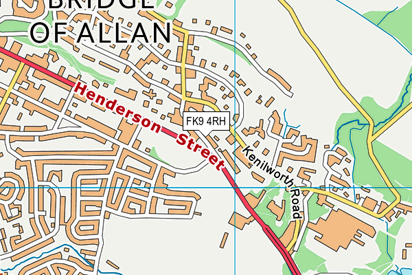 FK9 4RH map - OS VectorMap District (Ordnance Survey) FK9 4RH map - OS VectorMap District (Ordnance Survey)