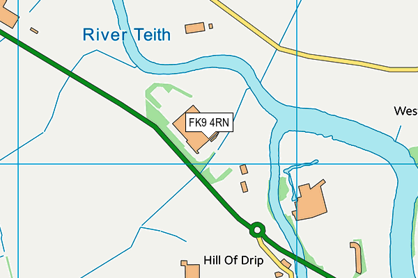 FK9 4RN map - OS VectorMap District (Ordnance Survey) FK9 4RN map - OS VectorMap District (Ordnance Survey)