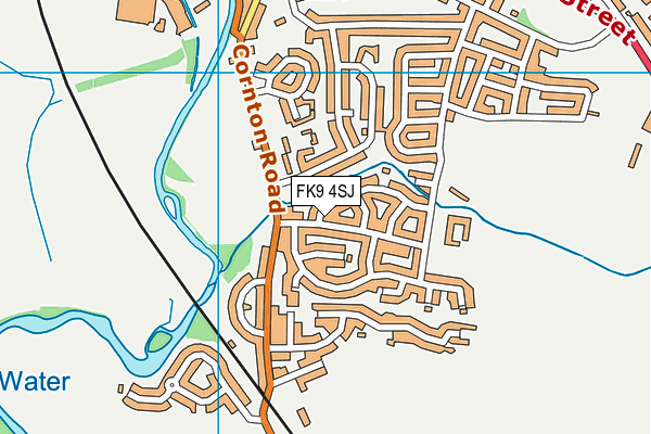 FK9 4SJ map - OS VectorMap District (Ordnance Survey) FK9 4SJ map - OS VectorMap District (Ordnance Survey)