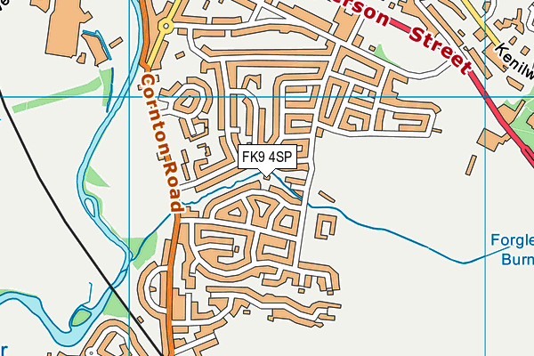 FK9 4SP map - OS VectorMap District (Ordnance Survey) FK9 4SP map - OS VectorMap District (Ordnance Survey)