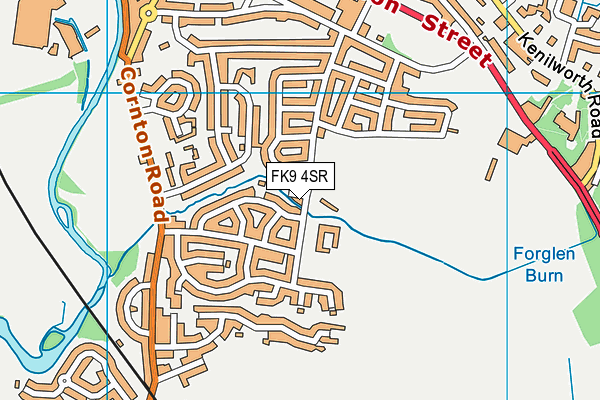FK9 4SR map - OS VectorMap District (Ordnance Survey) FK9 4SR map - OS VectorMap District (Ordnance Survey)