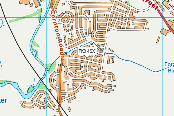 FK9 4SX map - OS VectorMap District (Ordnance Survey) FK9 4SX map - OS VectorMap District (Ordnance Survey)