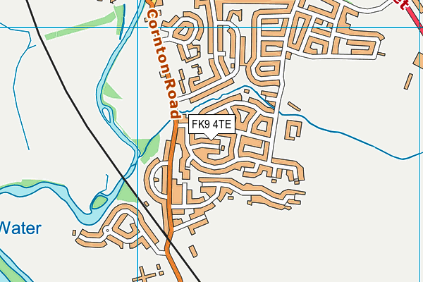 FK9 4TE map - OS VectorMap District (Ordnance Survey) FK9 4TE map - OS VectorMap District (Ordnance Survey)