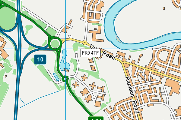 FK9 4TF map - OS VectorMap District (Ordnance Survey) FK9 4TF map - OS VectorMap District (Ordnance Survey)