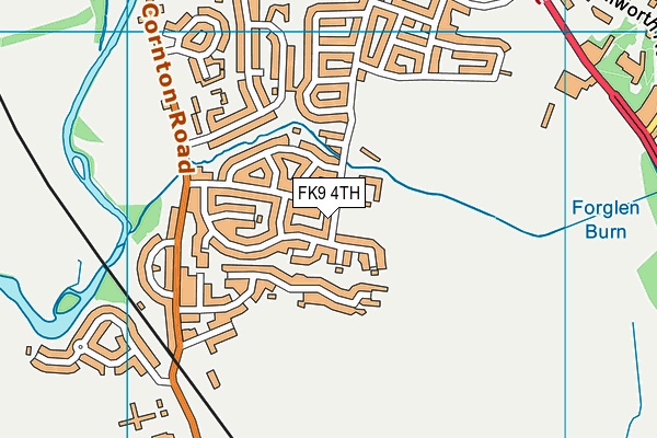 FK9 4TH map - OS VectorMap District (Ordnance Survey) FK9 4TH map - OS VectorMap District (Ordnance Survey)