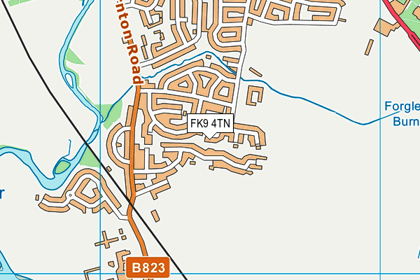 FK9 4TN map - OS VectorMap District (Ordnance Survey) FK9 4TN map - OS VectorMap District (Ordnance Survey)