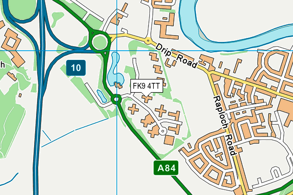 FK9 4TT map - OS VectorMap District (Ordnance Survey) FK9 4TT map - OS VectorMap District (Ordnance Survey)