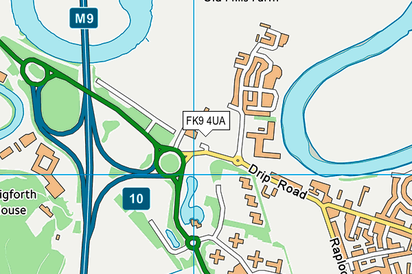 FK9 4UA map - OS VectorMap District (Ordnance Survey) FK9 4UA map - OS VectorMap District (Ordnance Survey)