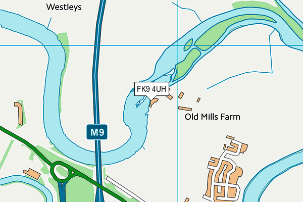 FK9 4UH map - OS VectorMap District (Ordnance Survey) FK9 4UH map - OS VectorMap District (Ordnance Survey)