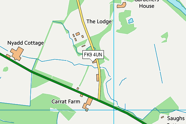 FK9 4UN map - OS VectorMap District (Ordnance Survey) FK9 4UN map - OS VectorMap District (Ordnance Survey)