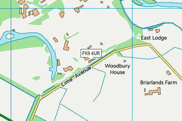 FK9 4UR map - OS VectorMap District (Ordnance Survey) FK9 4UR map - OS VectorMap District (Ordnance Survey)