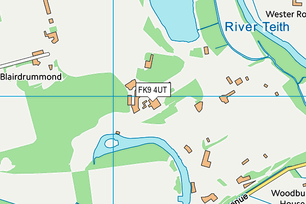 FK9 4UT map - OS VectorMap District (Ordnance Survey) FK9 4UT map - OS VectorMap District (Ordnance Survey)
