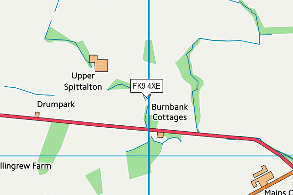 FK9 4XE map - OS VectorMap District (Ordnance Survey) FK9 4XE map - OS VectorMap District (Ordnance Survey)