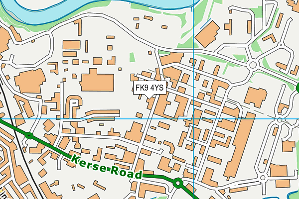 FK9 4YS map - OS VectorMap District (Ordnance Survey) FK9 4YS map - OS VectorMap District (Ordnance Survey)