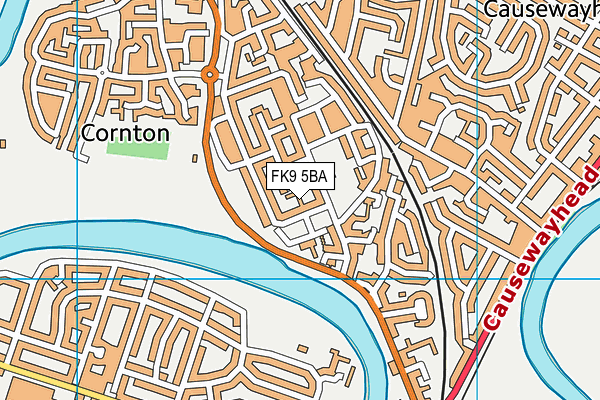 FK9 5BA map - OS VectorMap District (Ordnance Survey) FK9 5BA map - OS VectorMap District (Ordnance Survey)