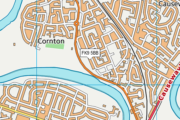 FK9 5BB map - OS VectorMap District (Ordnance Survey) FK9 5BB map - OS VectorMap District (Ordnance Survey)